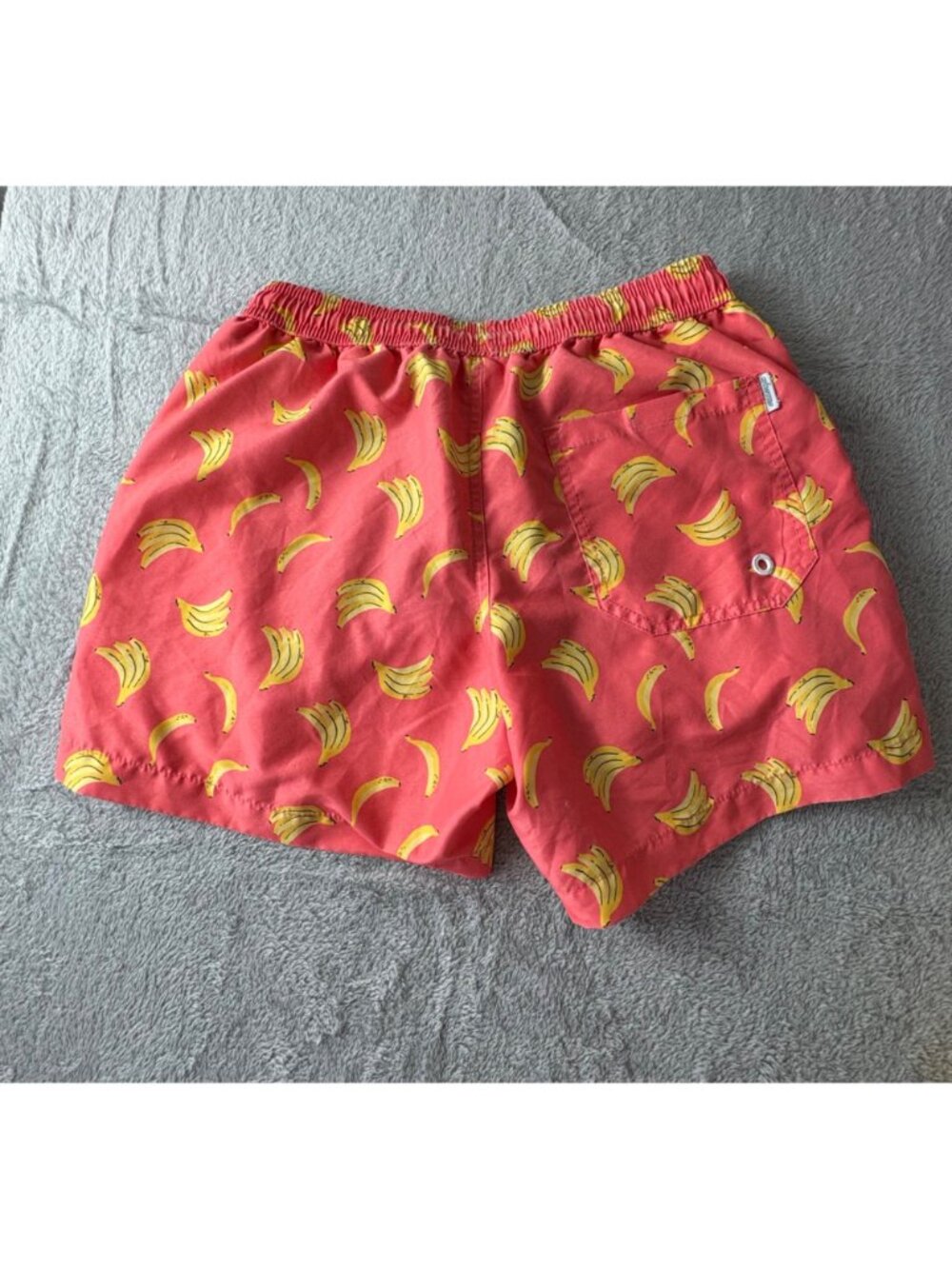 Maamgic Mens Swim Shorts Orange Banana XS Mesh Lining Pockets - Picture 2 of 7